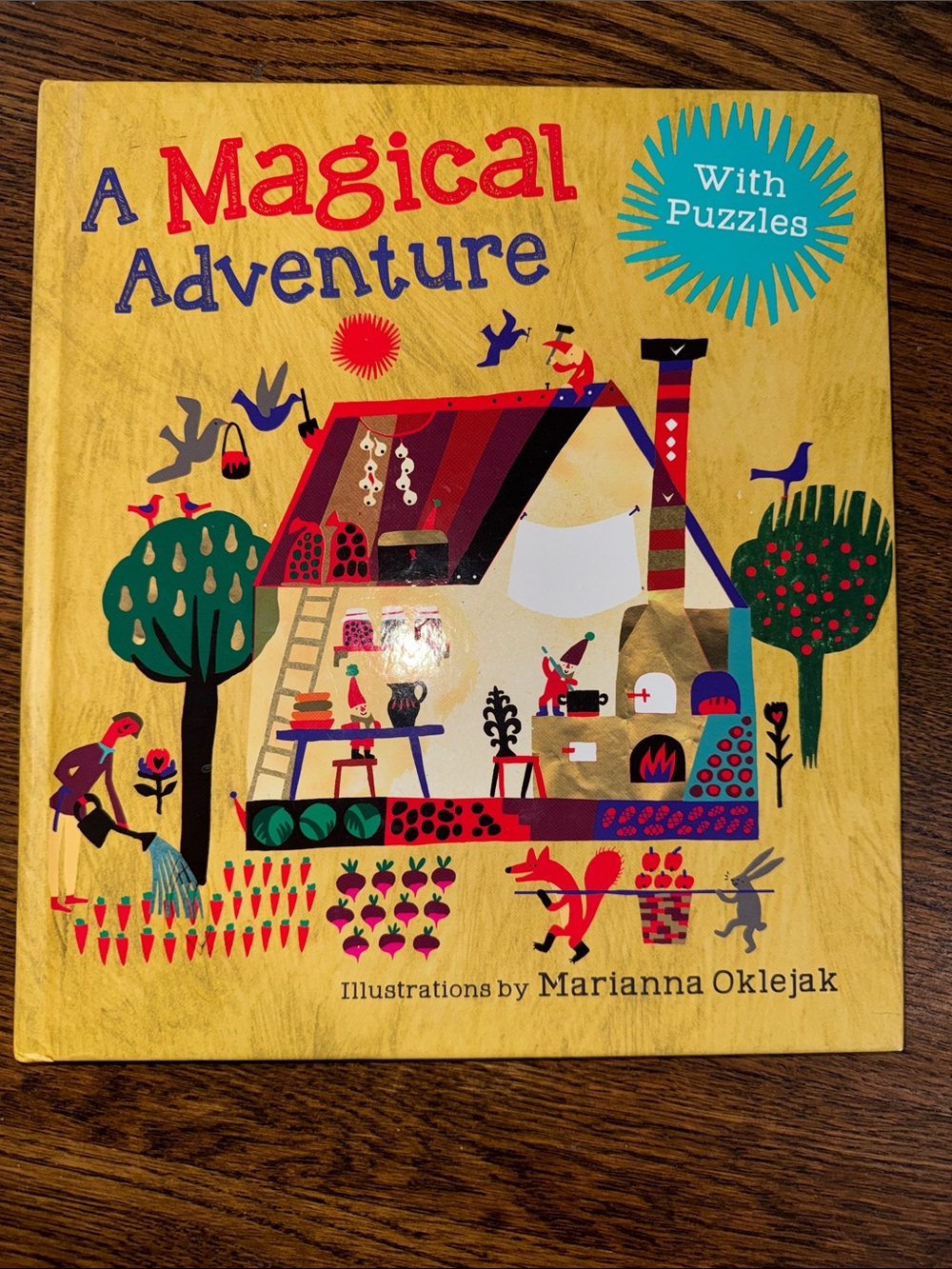 A Magical Adventure Kids Puzzle & Activity Book - Yellow Multi